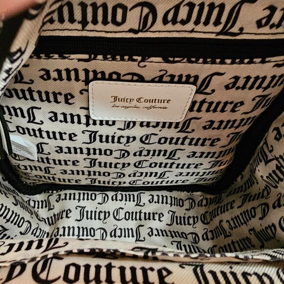 Juicy Couture Blue and White Monogram Backpack - Picture 6 of 6